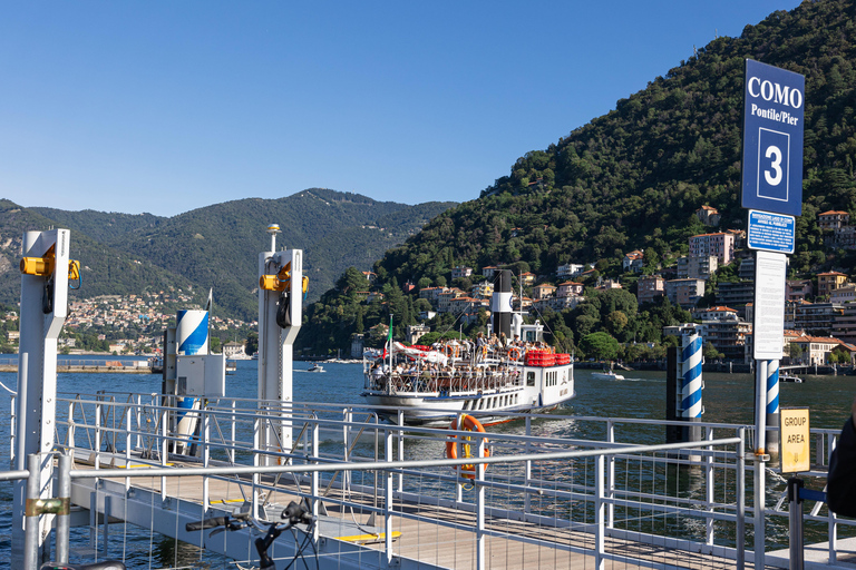 Milan: Private Boat – Como, Bellagio & Lugano – 2 countries From Milan: Como, Bellagio, Lugano Day Tour & Lake Cruise