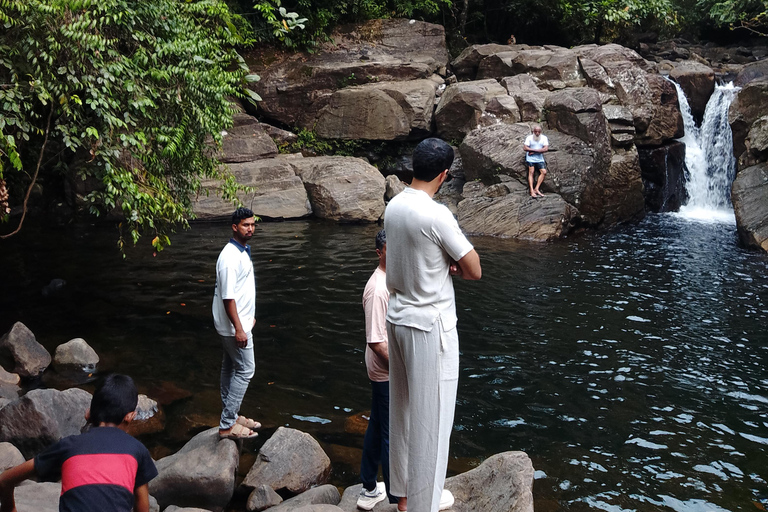 Polgampola Waterfall Tour by Tuk Tuks From Bentota area