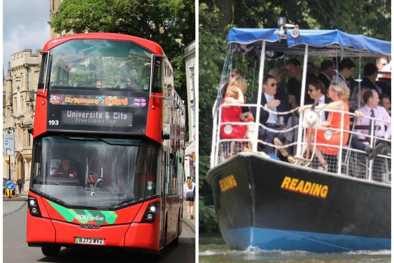 City Sightseeing Oxford HOHO Bus Tour + River Cruise 48-Hour Ticket
