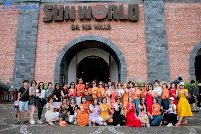 Danang : Pont d'or - Collines Ba Na - Petit groupeJournée entière - Buffet