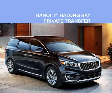 Hanoi: Private Car Transfer to or from Halong Bay