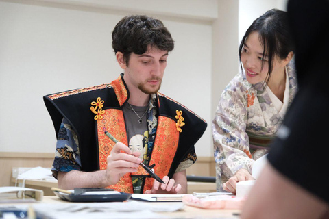 Osaka: Japanese Culture Experience Tea Ceremony Calligraphy