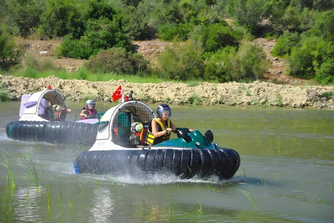 From Side/Manavgat: First Tourist Hovercraft Adventure Single Hovercraft