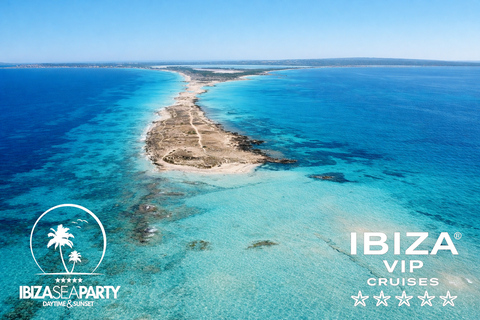 Ibiza: Formentera VIP Boat Paella, BBQ, OpenBar, DJ & Sunset BASIC TICKET with 5h Open Bar & Breakfast