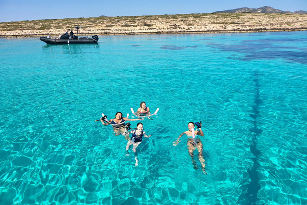 Naxos: Laguna Blu-Grotta-Bagno di fango naturale-Isola di Paros