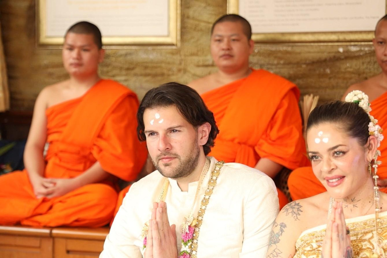 曼谷泰式佛教婚礼仪式及照片拍摄