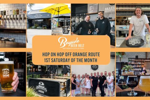 Bayside Hop On Hop Off Brewery & Distillery Tour - Orange