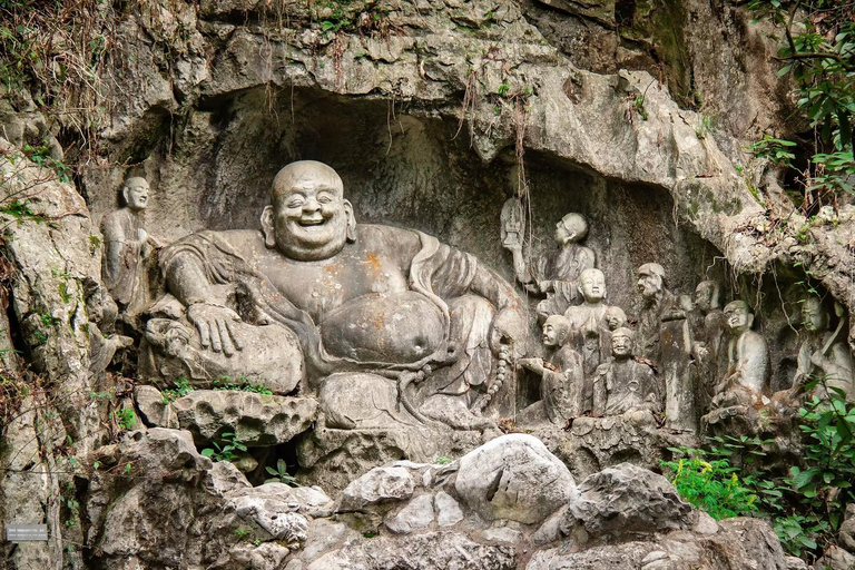 Hangzhou: Lingyin Temple and Feilai Peak Guided Tour 9:00 Session