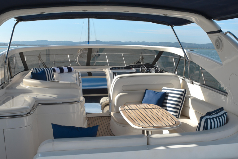 From Quarteira: Luxury Yacht Charter Algarve Coast & Benagil Luxury Yacht Charter - Algarve Coast | 3 Hours