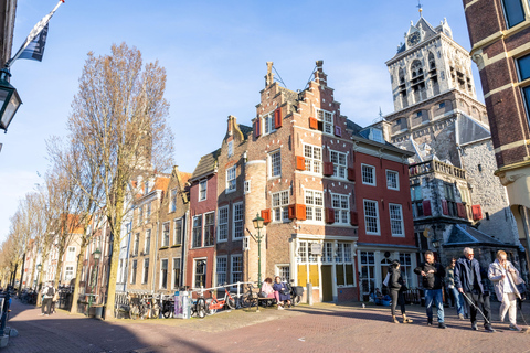 Delft City Center; Private Photoshoot & Guided Walk Classic Delft Walk