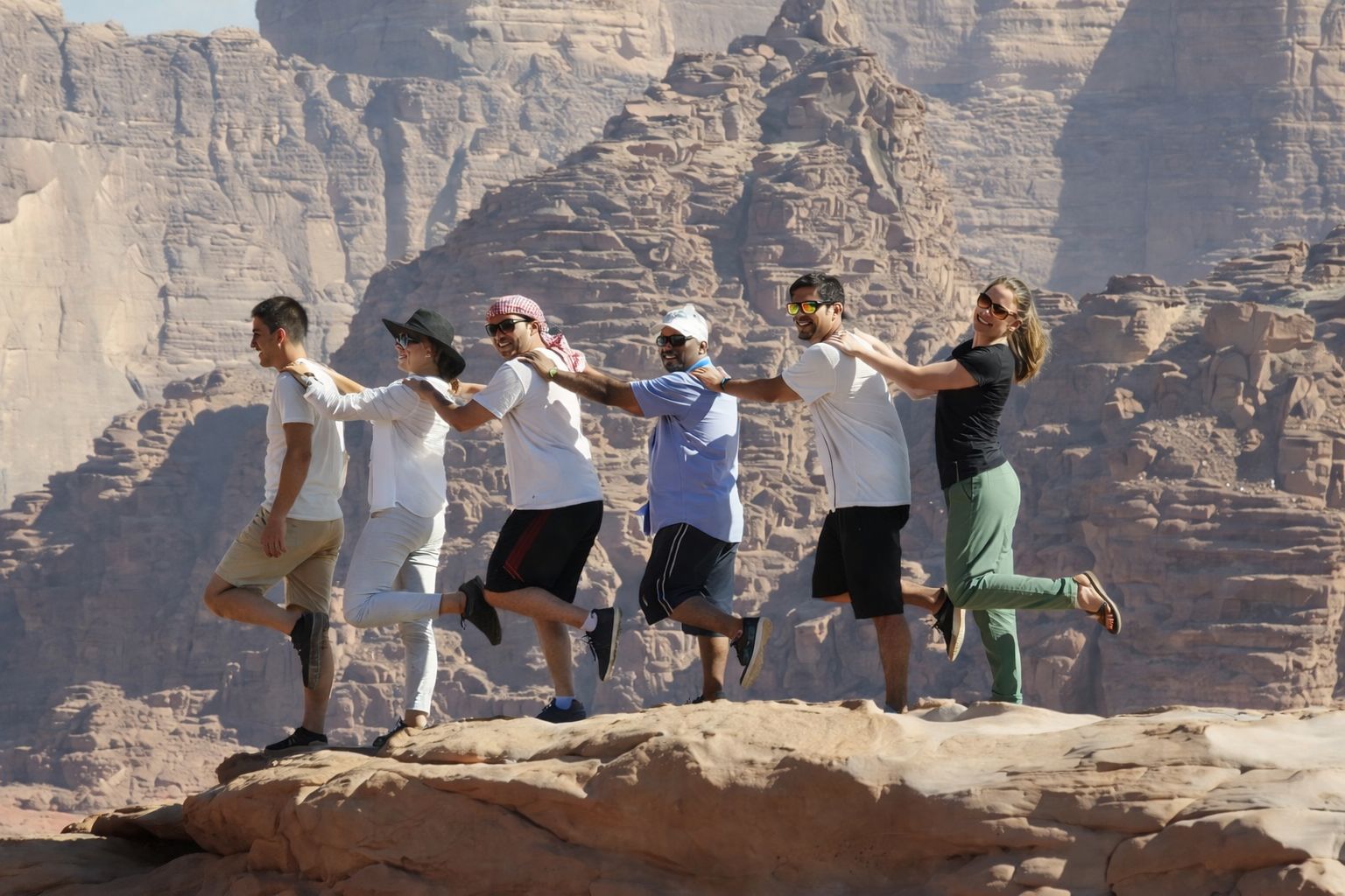 Gruppenreisen durch Jordanien (4 Optionen): Norden, Süden, Osten oder Westen