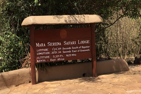 Viaggio di un giorno da Nairobi a Maasai Mara - AWNairobi: Escursione di un giorno nella Riserva Nazionale di Maasai Mara - Privato