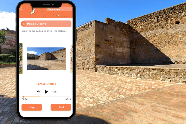 Castillo de Gibralfaro Málaga: Skip-the-Line and Group-Free Ticket + Audio Guide