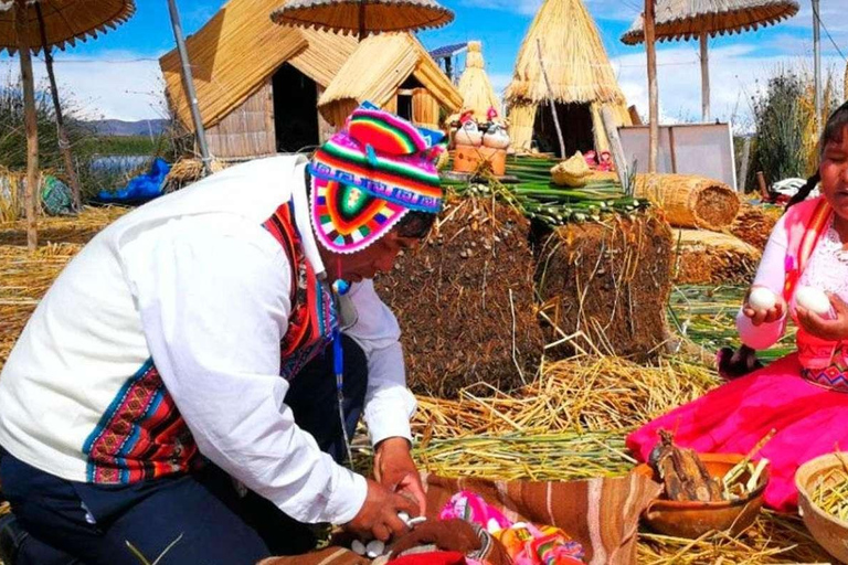 Uros, Taquile 1 dia a partir de Cusco com entrega em Puno