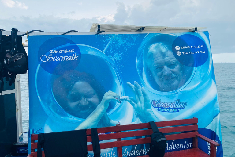 تجربة المشي تحت الماء في زنجبار، لا حاجة للسباحة