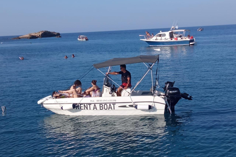 Hersonissos: Rent A Boat Without LicenseAlquilar un barco sin licencia