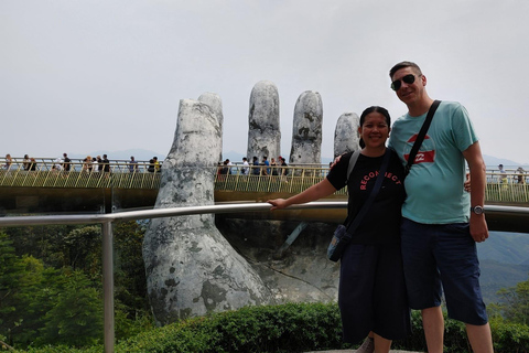 Excursão particular à Ponte Dourada, Ba Na Hills e Terra Santa de My Son