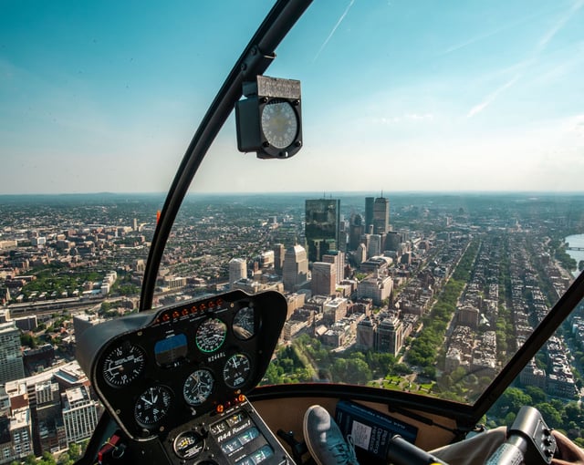 Boston: tour dello skyline in elicottero