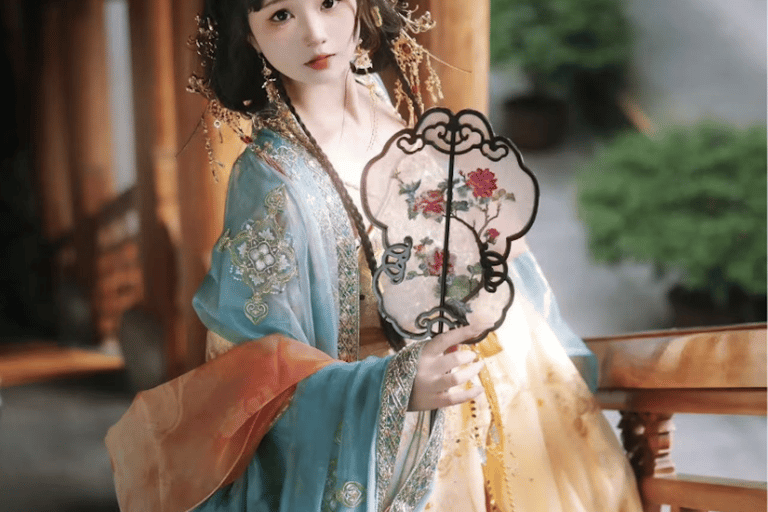 Shanghai: Hanfu Dress-up Photoshoot Experience Premium Photoshoot