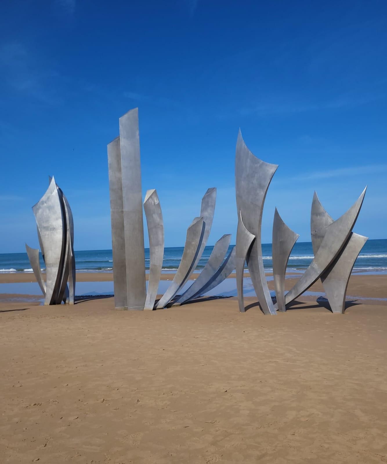 Plages de débarquement: Privater Besuch bei der Abfahrt von Havre