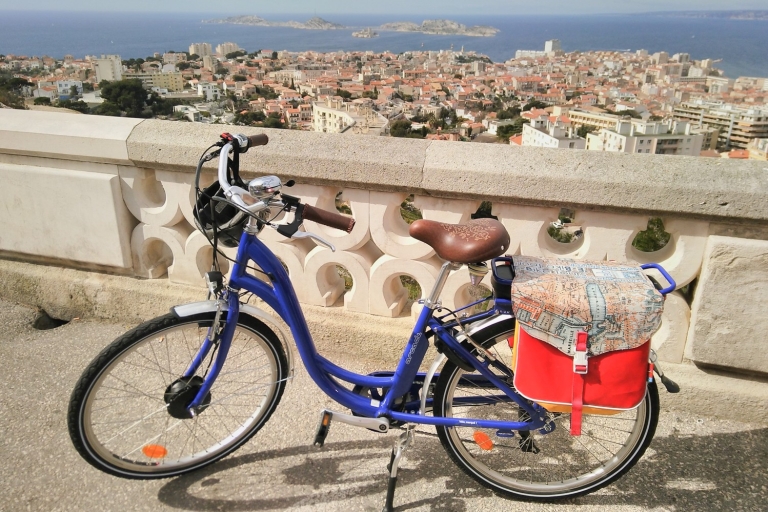 Marseille: e-biketour van een halve dag vanuit de cruisehavenTour in het Italiaans