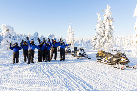 Saariselka: Snowmobile Safari on Tundra