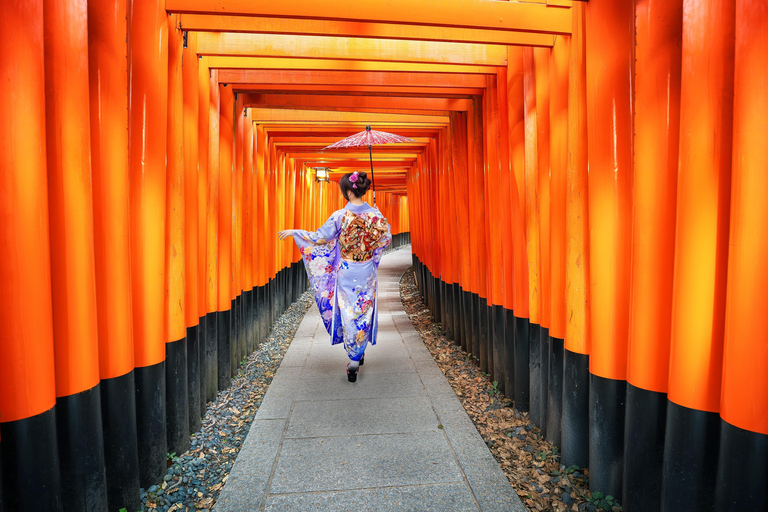 Z Osaki: Jednodniowa wycieczka z przewodnikiem do Kioto i Nara