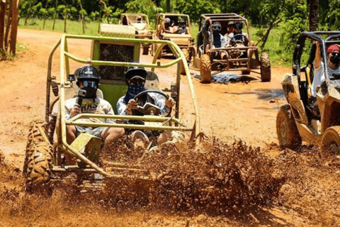 Dominican Buggy from Punta Cana with Beach and Cenote Off-road adventures: discover nature by buggy