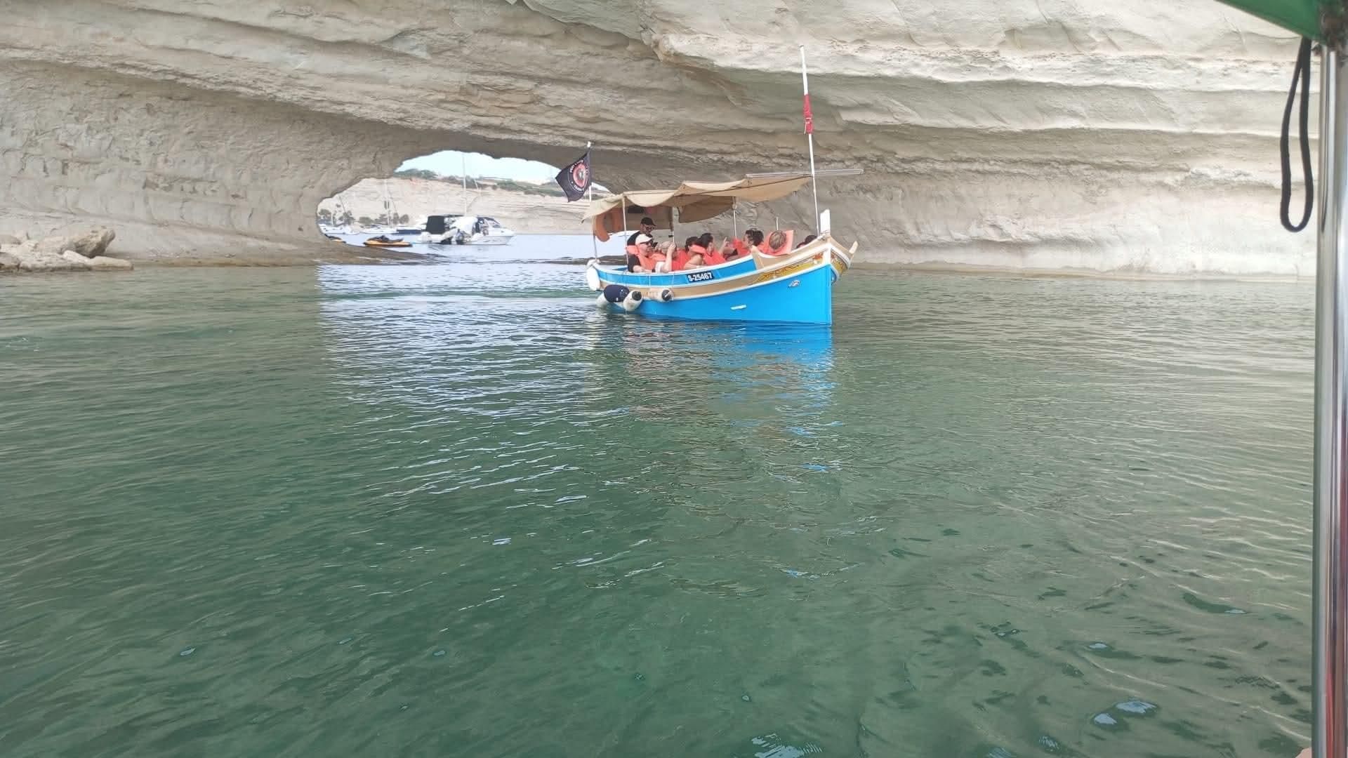 Marsaxlokk: Bootstour zu St. Peter's Pool, Kalanka und Hofriet