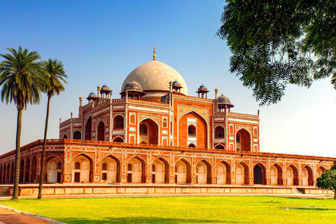 Delhi: Old and New Delhi City Private Guided Day Trip Old & New Delhi: Full-Day Tour (Car, Driver, and Guide Only)