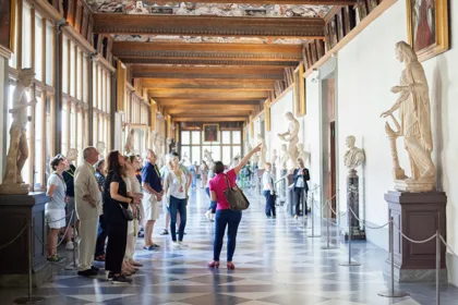 Florenz Uffizi Galerie & Medici Vasari Korridor Geführte Tour