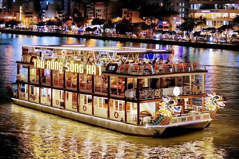 Da Nang Night River Cruise with Dinner & Dragon Bridge Dinner On Cruise With Shared Table & Without Pick-Up