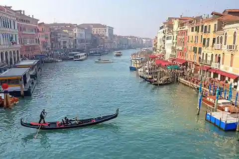 Poznaj Wenecję: Wycieczka piesza i gondola