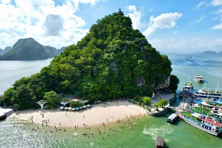 Från Hanoi: Ha Long Bay heldags lyxkryssning