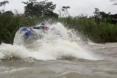 Ecuador: Een hele dag wildwaterraften op de Jatunyacu rivier