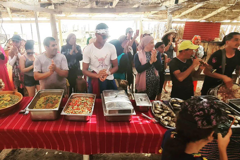 Djerba: Piratenschiff-Kreuzfahrt zur Flamingo-Insel mit Mittagessen