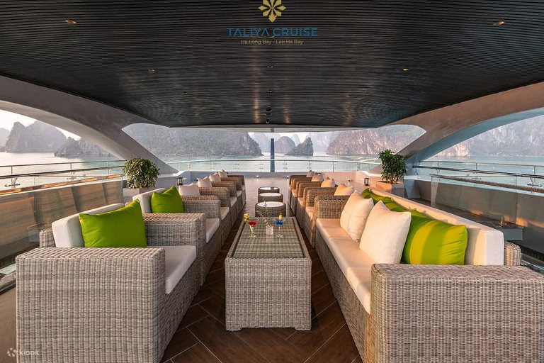 Hanoi: Premium Lan Ha Bay Day Cruise with Sunset Party Share Transfer + Cruise 1 day from Hanoi