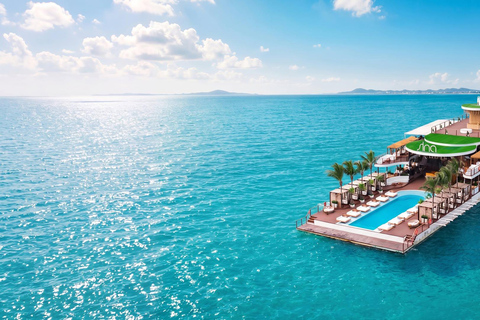 From Bangkok: Pattaya Sina Floating Beach Club Experience Ladies Only - Standard admission (no seat)