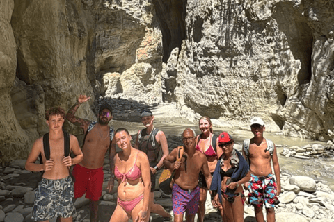 From Saranda/Ksamil: Bënja Thermal Baths & Langarica Canyon