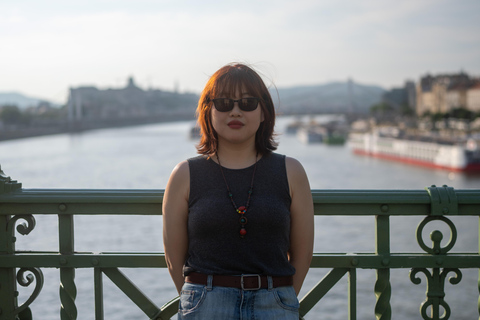 Foto di strada nelle vie più belle di Budapest