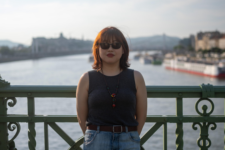 Foto di strada nelle vie più belle di Budapest