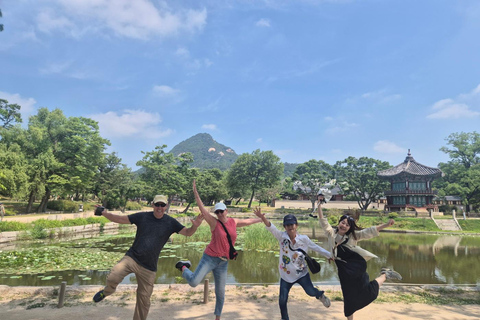 Seoul: Gyeongbok Palace, Insadong & N Seoul Tower [Morning Tour] Gyeongbok Palace, Insadong