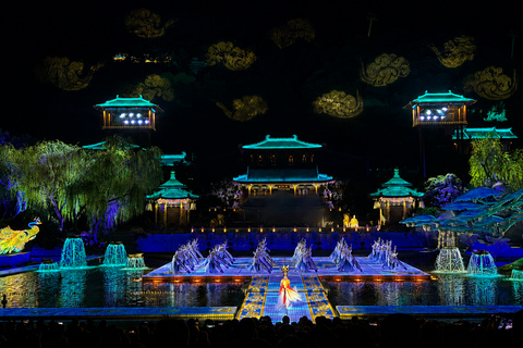 Xi'an: Huaqing Palace Ticket, Show & Guided Tour Options Full: Palace + Show Central Zone + Guide & Transfer