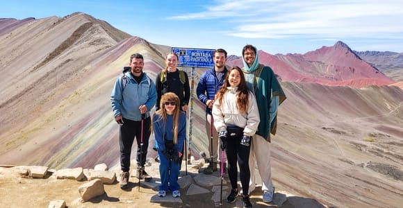 Cusco: #1 Rainbow Mountain & Red Valley Day Trip with Meals
