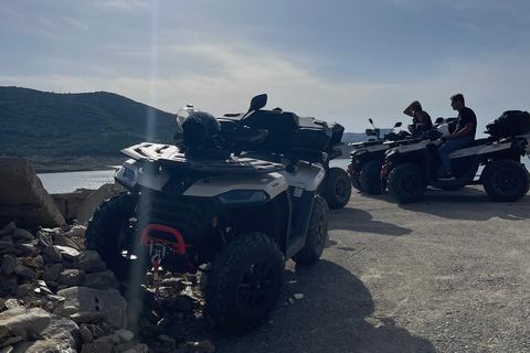 Malia : Visite culinaire en quad (nourriture et transport).Malia : Safari avec les quads adv