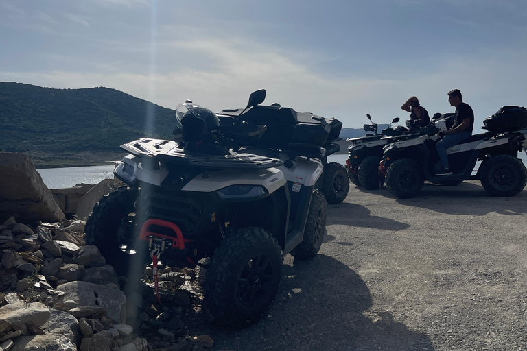 Malia : Visite culinaire en quad (nourriture et transport).Malia : Safari avec les quads adv