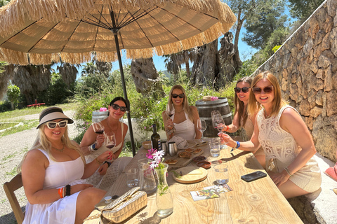 IBIZA: Horseback Ride + Winery Wine Tasting Tour + Pick-Up