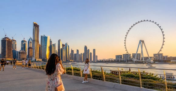 Dubai: Classic Guided Half Day City Tour With Abra Ride