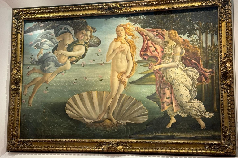 Florence: Voorrangstoegang tot de Uffizi Galerij VIP TourGroepsreis in het Frans