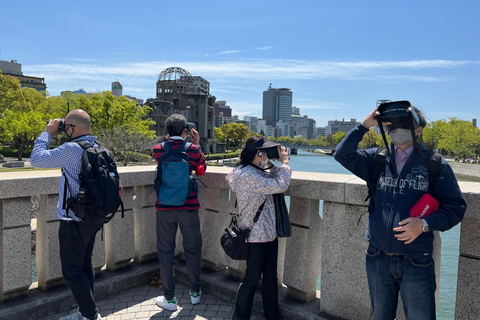 Hiroshima/Tren bombardeado 653＆VR Recorrido por el Parque Conmemorativo de la Paz